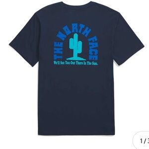 NEW North Face Short Sleeve Public Lands Cactus Graphic Tee size: M